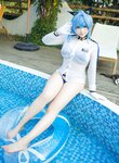 [Cosplay] Mahuajiang 麻花麻花酱 - Helen swimsuit 海伦泳装