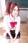 [Cosplay][COSMO☆] Mami Hoshino 星乃まみ - クラスのギャルが僕にパンツを見せてくる