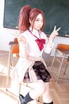 [Cosplay][COSMO☆] Mami Hoshino 星乃まみ - クラスのギャルが僕にパンツを見せてくる