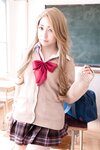 [Cosplay][COSMO☆] Mami Hoshino 星乃まみ - クラスのギャルが僕にパンツを見せてくる