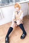 [Cosplay][COSMO☆] Mami Hoshino 星乃まみ - クラスのギャルが僕にパンツを見せてくる