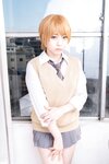 [Cosplay][COSMO☆] Mami Hoshino 星乃まみ - クラスのギャルが僕にパンツを見せてくる