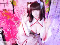 [Cosplay] Erokawa Nekomi - Chocola Chinese Dress