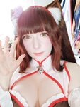 [Cosplay] Erokawa Nekomi - Chocola Chinese Dress