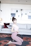 [Cosplay] 陆萱萱 开档瑜伽裤