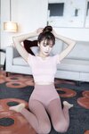 [Cosplay] 陆萱萱 开档瑜伽裤