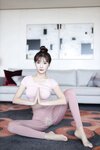 [Cosplay] 陆萱萱 开档瑜伽裤