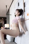 [Cosplay] 陆萱萱 开档瑜伽裤