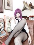 [Cosplay] Money 冷冷 - OL net uniform OL网网制服