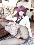 [Cosplay] Money 冷冷 - OL net uniform OL网网制服