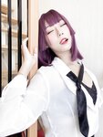 [Cosplay] Money 冷冷 - OL net uniform OL网网制服