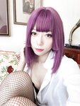 [Cosplay] Money 冷冷 - OL net uniform OL网网制服