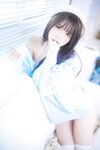 [Cosplay] Tina很妖孽呀 蓝色秋冬毛衣