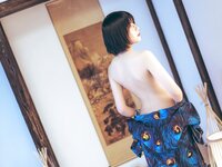 [Cosplay] SU 逐月 - Peacock Kimono 孔雀和服