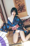 [Cosplay] SU 逐月 - Peacock Kimono 孔雀和服
