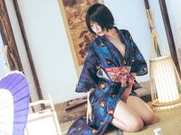 [Cosplay] SU 逐月 - Peacock Kimono 孔雀和服