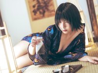 [Cosplay] SU 逐月 - Peacock Kimono 孔雀和服