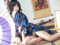 [Cosplay] SU 逐月 - Peacock Kimono 孔雀和服