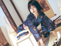 [Cosplay] SU 逐月 - Peacock Kimono 孔雀和服