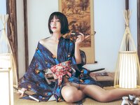 [Cosplay] SU 逐月 - Peacock Kimono 孔雀和服
