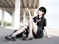 [Cosplay] 不呆猫 放课后野外JK