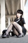 [Cosplay] 不呆猫 放课后野外JK