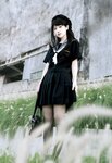 [Cosplay] 不呆猫 放课后野外JK
