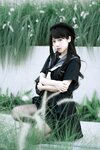 [Cosplay] 不呆猫 放课后野外JK