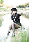 [Cosplay] 不呆猫 放课后野外JK