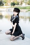 [Cosplay] 不呆猫 放课后野外JK