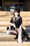 [Cosplay] 不呆猫 放课后野外JK