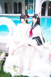 [Cosplay] 封疆疆v x 祖木子 能代 x 酒匂泳装