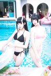 [Cosplay] 封疆疆v x 祖木子 能代 x 酒匂泳装