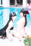[Cosplay] 封疆疆v x 祖木子 能代 x 酒匂泳装