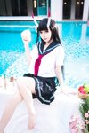 [Cosplay] 封疆疆v x 祖木子 能代 x 酒匂泳装