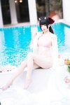 [Cosplay] 封疆疆v x 祖木子 能代 x 酒匂泳装