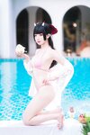 [Cosplay] 封疆疆v x 祖木子 能代 x 酒匂泳装