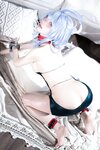 [Cosplay] 水淼aqua 蔚蓝档案 天雨亚子礼服