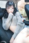 [Cosplay] SU 逐月 - Denim shorts in car 车内牛仔短裤