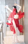 [Cosplay] 清妙 红色舞裙