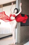 [Cosplay] 清妙 红色舞裙