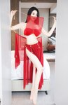 [Cosplay] 清妙 红色舞裙