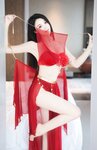 [Cosplay] 清妙 红色舞裙