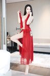 [Cosplay] 清妙 红色舞裙