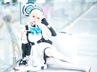 [Cosplay] 大大卷卷小卷 碧蓝档案飞鸟马时 短女仆