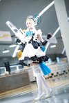[Cosplay] 大大卷卷小卷 碧蓝档案飞鸟马时 短女仆