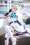 [Cosplay] 大大卷卷小卷 碧蓝档案飞鸟马时 短女仆