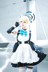 [Cosplay] 大大卷卷小卷 碧蓝档案飞鸟马时 短女仆