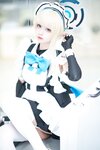 [Cosplay] 大大卷卷小卷 碧蓝档案飞鸟马时 短女仆