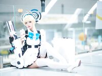 [Cosplay] 大大卷卷小卷 碧蓝档案飞鸟马时 短女仆